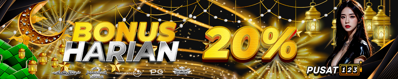 BONUS HARIAN 20%
